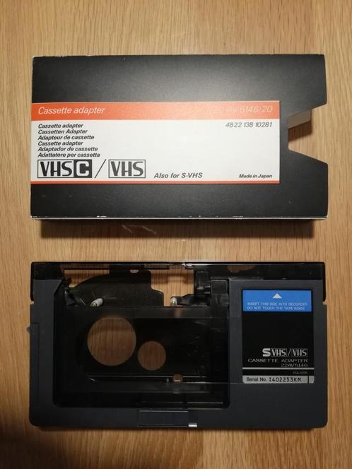 VHS-C Adapter, Audio, Tv en Foto, Videospelers, Zo goed als nieuw, VHS-speler of -recorder, Ophalen