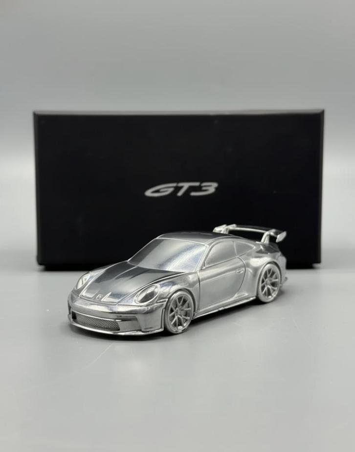 Porsche 992 GT3 Paperweight 1:43 schaal • Originele doos, Hobby en Vrije tijd, Modelauto's | 1:43, Nieuw, Auto, Overige merken