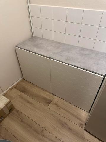 IKEA besta met bovenblad VANDAAG OPHALEN