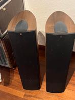 KEF iQ-7 Speakers - Donker Walnoot, Audio, Tv en Foto, Luidsprekers, Gebruikt, 120 watt of meer, Front, Rear of Stereo speakers