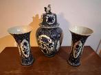 Delfts Blauw Vaas en Vazen Set, Antiek en Kunst, Ophalen