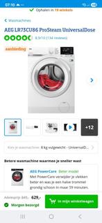 Wasmachine, Witgoed en Apparatuur, Ophalen, 6 tot 8 kg, Voorlader, 1600 toeren of meer