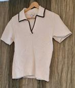 Gebreid wit shirt met zwart randje mt 38, Maat 38/40 (M), Reiss, Wit, Ophalen of Verzenden