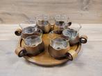 Brienzer holzschnitzerei theeservies, gemaakt in Zwitserland, Huis en Inrichting, Keuken | Servies, Onbekend, Ophalen of Verzenden