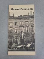 Museum Van Loon Catalogus, Ophalen of Verzenden, Gelezen, Onbekend, Catalogus