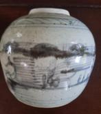 Gemberpot Vaas Porselein China Qing Dynastie 17-19e eeuw, Ophalen of Verzenden