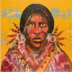 Espen Greger Hagen - Geronimo Geel, Antiek en Kunst, Kunst | Schilderijen | Modern, Ophalen