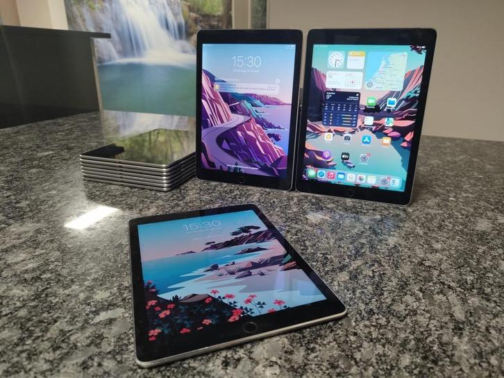 Apple iPad Air 2 Wi-Fi + Cellular 32GB Grijs - Gratis Verzen, Computers en Software, Apple iPads, Gebruikt, Apple iPad Air, Wi-Fi en Mobiel internet