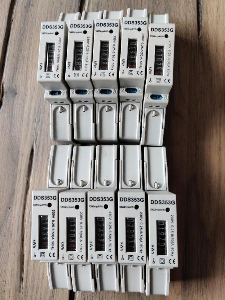 YTL DDS353G 230V 0,25-5(50)A 50Hz kWh meter, Hobby en Vrije tijd, Elektronica-componenten, Nieuw, Ophalen of Verzenden