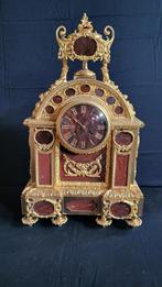 Antieke Franse Bronzen Empire stijl Pendule ca.1890 (28), Ophalen of Verzenden