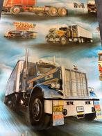 Retro behangrol trucks/auto’s, Huis en Inrichting, Stoffering | Behang, Ophalen of Verzenden, Retro, 10 tot 25 m²