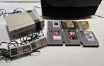 Nintendo NES console & 6x Games  oa Zelda, Mario, Mega Man, Ophalen of Verzenden, Gebruikt, Met 2 controllers, Met games