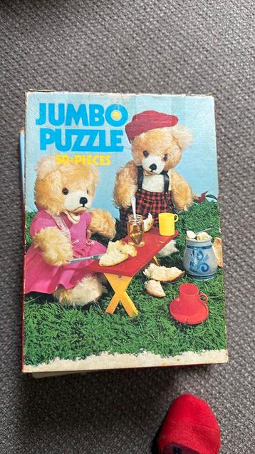 Vintage puzzels, o.a. Jumbo Jig Saw beschikbaar voor biedingen