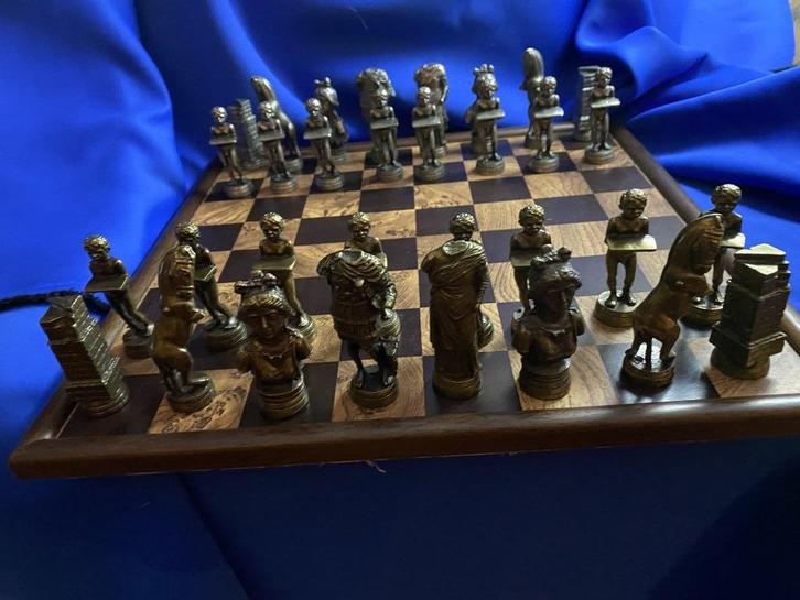Italiaans / Romeins schaakspel, Hobby en Vrije tijd, Gezelschapsspellen | Bordspellen, Nieuw, Ophalen of Verzenden