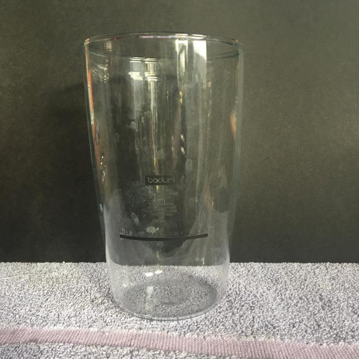 Bodum reserve Latte melkopschuimer glas, Witgoed en Apparatuur, Melkopschuimers, Zo goed als nieuw, Ophalen of Verzenden