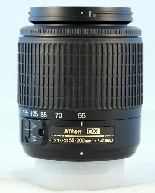 Nikon AF-S Nikkor 55-200mm/4.0-5.6G DX ED ZO GOED ALS NIEUW, Audio, Tv en Foto, Fotografie | Lenzen en Objectieven, Zo goed als nieuw