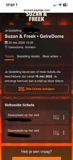 Suzan & Freek concert, Mei