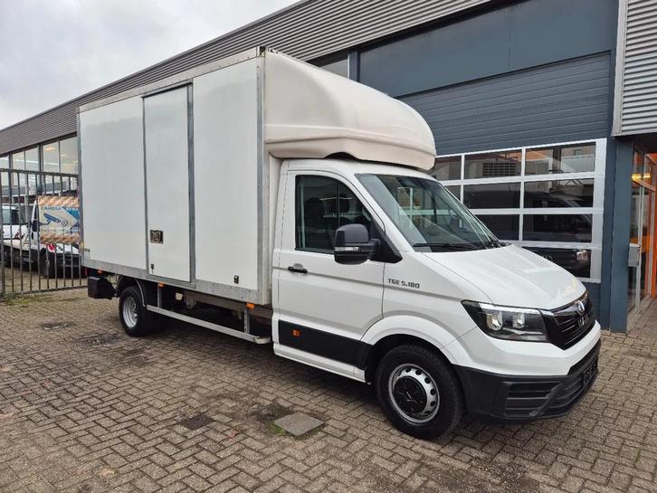 MAN TGE 5.180 Bakwagen/ Laadklep/ Automaat/ 22 KUB, Auto's, Bestelauto's, Bedrijf, Te koop, ABS, Adaptive Cruise Control, Airbags