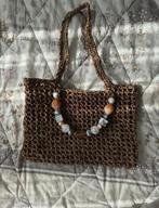 Handmade Tote bag, Sieraden, Tassen en Uiterlijk, Tassen | Schoudertassen, Ophalen, Nieuw, Bruin, Overige merken