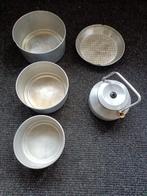 Aluminium Pannenset - Camping Kookset, Ophalen of Verzenden, Gebruikt