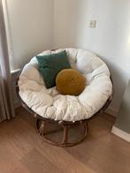 Rotan mand stoel, Huis en Inrichting, Stoelen, Ophalen, Bruin, Eén