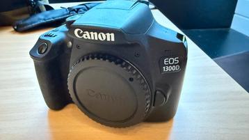 Canon spiegelreflex camera EOS 1300D met extra’s beschikbaar voor biedingen