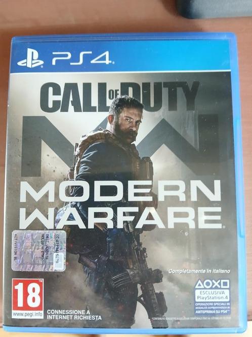Call of Duty Modern Warfare PS4. Lees de advertentie goed !!, Spelcomputers en Games, Games | Sony PlayStation 4, Zo goed als nieuw