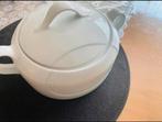 Te koop soepterrine /soep pot van wit porselein,in goede st., Ophalen of Verzenden, Zo goed als nieuw, Overige materialen