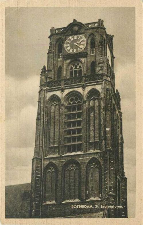 (380-871-023) Rotterdam St Laurenskerk, Verzamelen, Ansichtkaarten | Nederland, Zuid-Holland, Verzenden