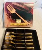 Bronze taartvorkjes, Huis en Inrichting, Ophalen of Verzenden, Nieuw, Overige materialen, Bestekset