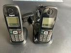 Gigaset AS405 Duo - Draadloze Telefoon Set, Ophalen of Verzenden, Gebruikt, 2 handsets, Stralingsarm
