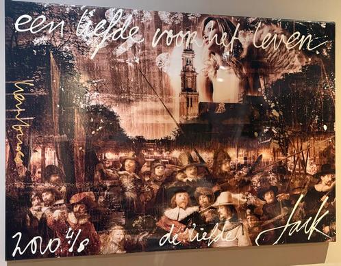 Schilderij 'Mag ik dan bij jou zijn' van Jack Liemburg, Antiek en Kunst, Kunst | Schilderijen | Modern, Ophalen of Verzenden