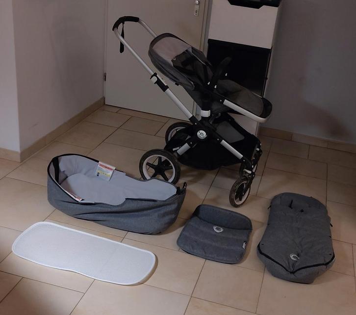 Bugaboo fox kinderwagen en buggy set, Kinderen en Baby's, Kinderwagens en Combinaties, Gebruikt, Combiwagen, Bugaboo, Verstelbare duwstang