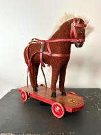 Antiek Speelgoed Paard - Jaren '20, Antiek en Kunst, Ophalen of Verzenden