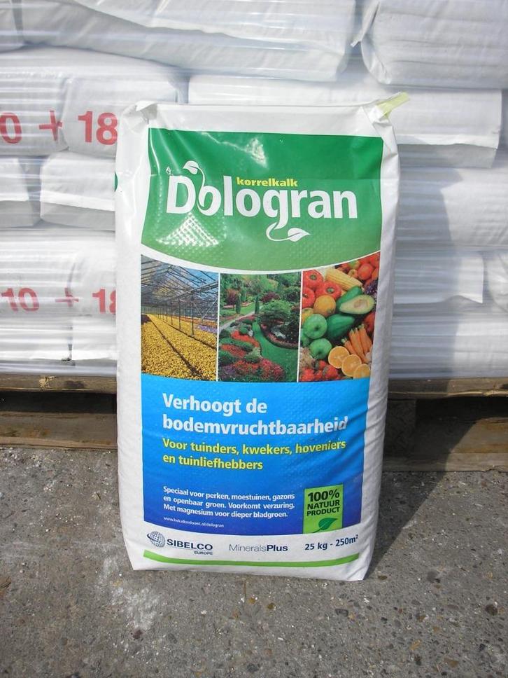 Dologran Korrelkalk 25 kg., Tuin en Terras, Aarde en Mest, Mest, Ophalen