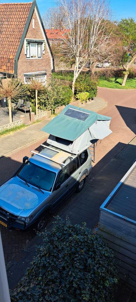 Storm daktent "Geertje", Caravans en Kamperen, Tenten, Zo goed als nieuw, Ophalen