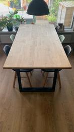 Mooie robuuste eettafel, Huis en Inrichting, Tafels | Eettafels, Ophalen, Gebruikt, 100 tot 150 cm, Vijf personen of meer