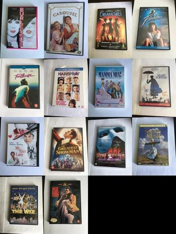 musical theater muziek dans 14 stuks dvd OOK LOS TE KOOP beschikbaar voor biedingen