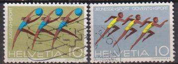 Zwitserland 1971 Jeugd en Sport turnen atletiek beschikbaar voor biedingen
