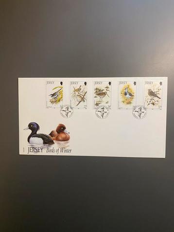 FDC Jersey - Birds of Winter beschikbaar voor biedingen