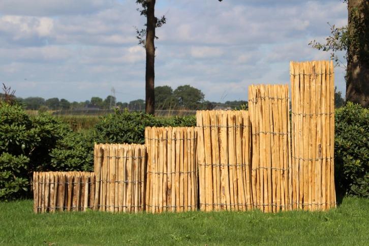 frans kastanje schapen hek, Tuin en Terras, Tuinhekken en Hekwerk, Nieuw, Tuinhek, Hout, Ophalen