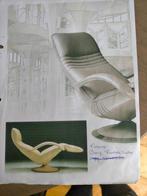 Relaxstoel designmeubel, Minder dan 150 cm, Gebruikt, Leer, Eenpersoons