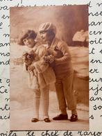 Twee meisjes (NN), Verzamelen, Ophalen of Verzenden, 1920 tot 1940, Gelopen, Kinderen