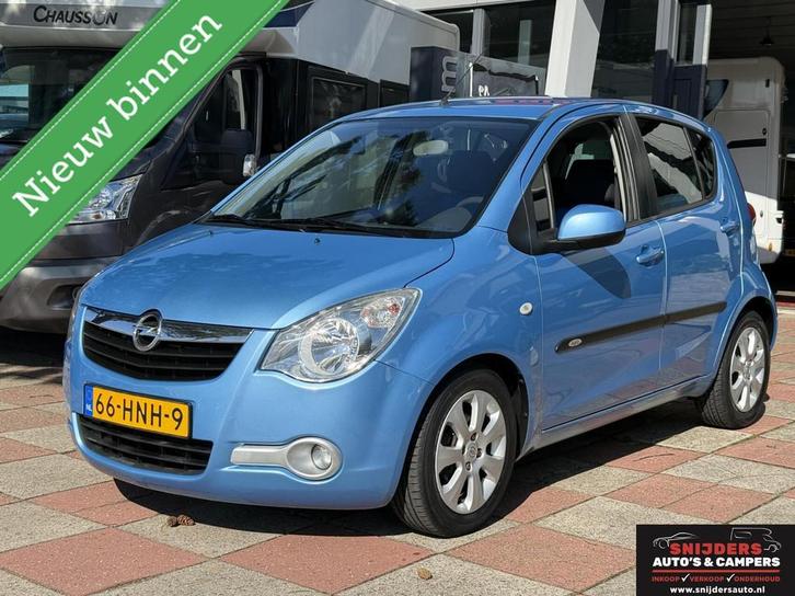 Opel Agila 1.2 Edition Automaat in keurige staat, Auto's, Opel, Bedrijf, Te koop, Agila, ABS, Airbags, Airconditioning, Alarm
