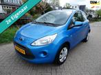 Ford Ka 1.2 Cool & Sound 2e eigenaar Airco Zuinig 145.000km, Voorwielaandrijving, Euro 5, Stof, Gebruikt