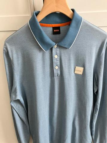Hugo Boss polo lange mouw mt XL beschikbaar voor biedingen
