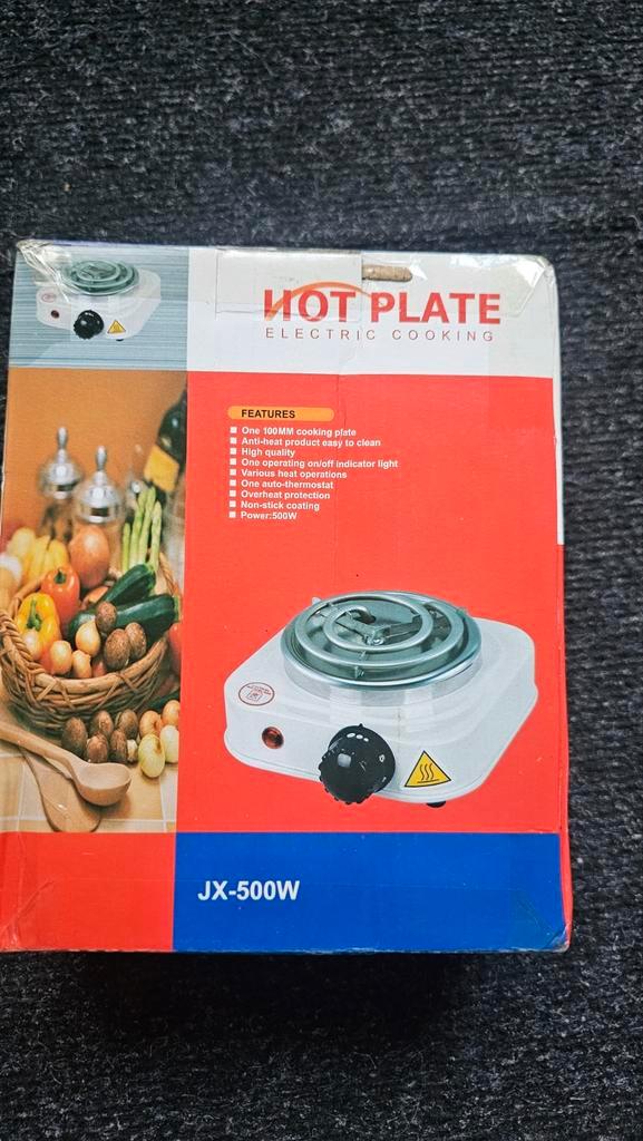 Elektrische Kookplaat - waterpijp brandende kachel, Witgoed en Apparatuur, Kookplaten, Nieuw, Vrijstaand, Elektrisch, 3 kookzones of minder