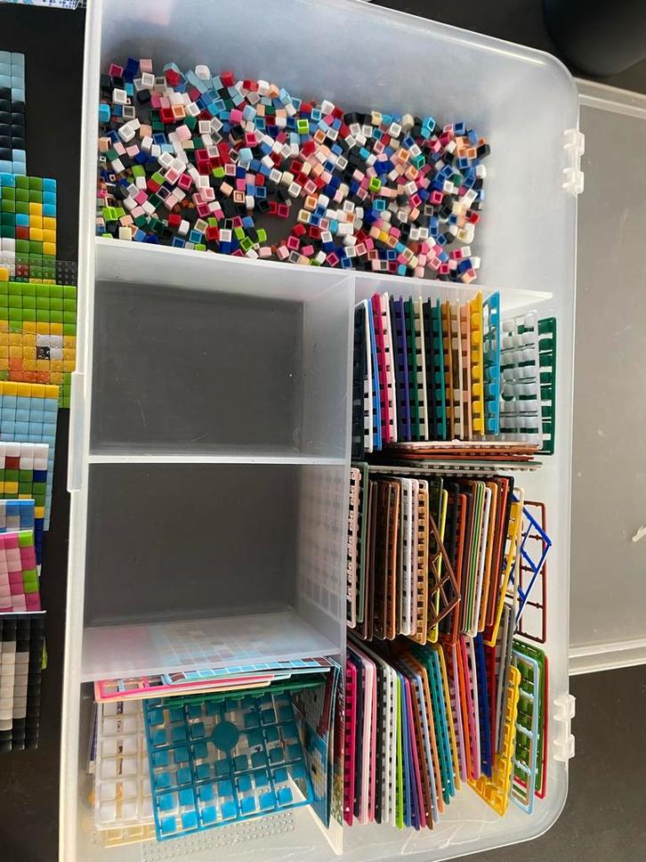 Pixel Knutselbak Vol Creativiteit, Hobby en Vrije tijd, Kralen en Sieraden maken, Gebruikt, Overige typen, Ophalen of Verzenden