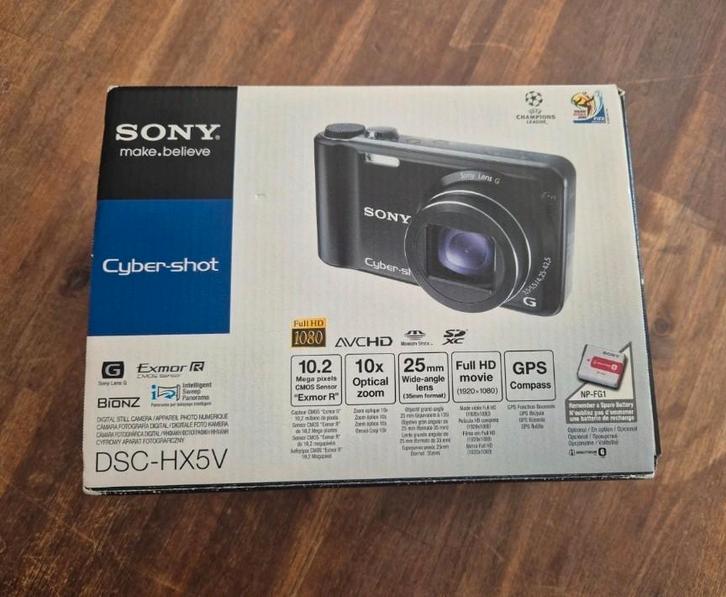 Sony DSC HX5V cybershot digitale camera, Audio, Tv en Foto, Fotocamera's Digitaal, Gebruikt, Compact, Sony, 8 keer of meer, Ophalen of Verzenden