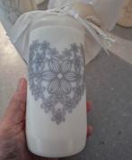 Kaars hart handgemaakt troostgeschenk grafkaars, Ophalen of Verzenden, Nieuw, Overige materialen, Minder dan 25 cm